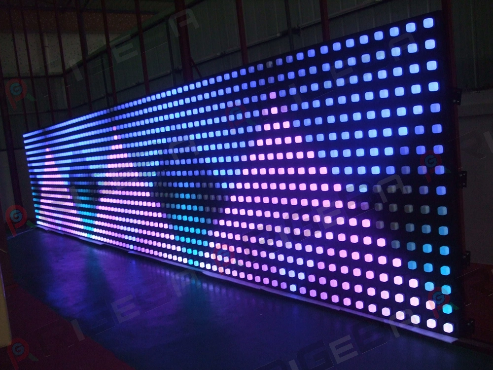 Disco DJ Party Stage Pixel LED Digital Wall Curtain Screen Light for Events