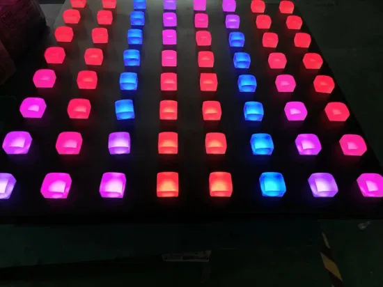 ディスコ DJ パーティー ステージ ピクセル LED デジタル ウォール カーテン スクリーン ライト イベント用