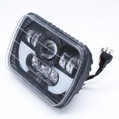 Lightech 12V 24V カーアクセサリー Jk ラングラージープ 75W LED ヘッドライト Halo 7 インチ